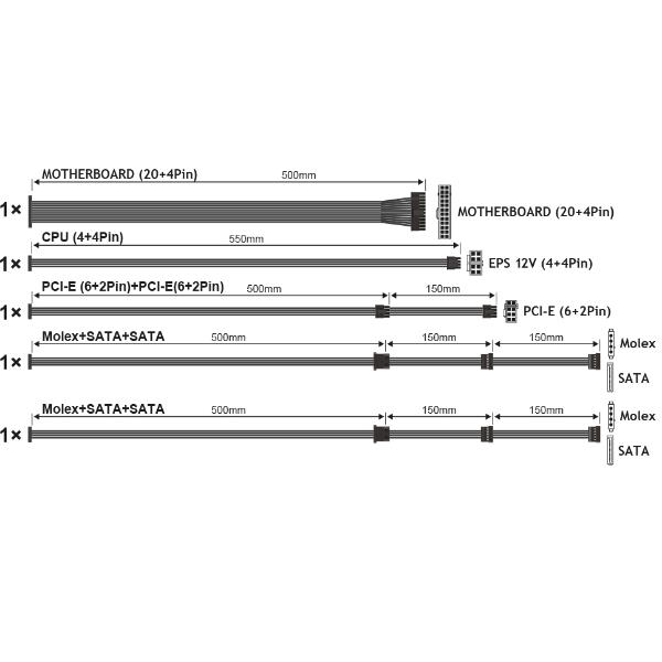Prodotti Bulk ALIMENTATORE FREESILENT PRO 750W
